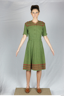 Photos Suena in Historical Dress 16 20th century Green Dress…